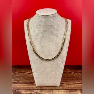 Gold Plated Glow-Up Flat-Link Statement Chain